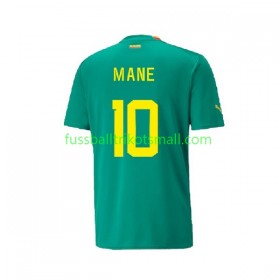 Fußballtrikots Senegal Mane FIFA WM 2022 Kurzarm Auswärts-trikot kaufen